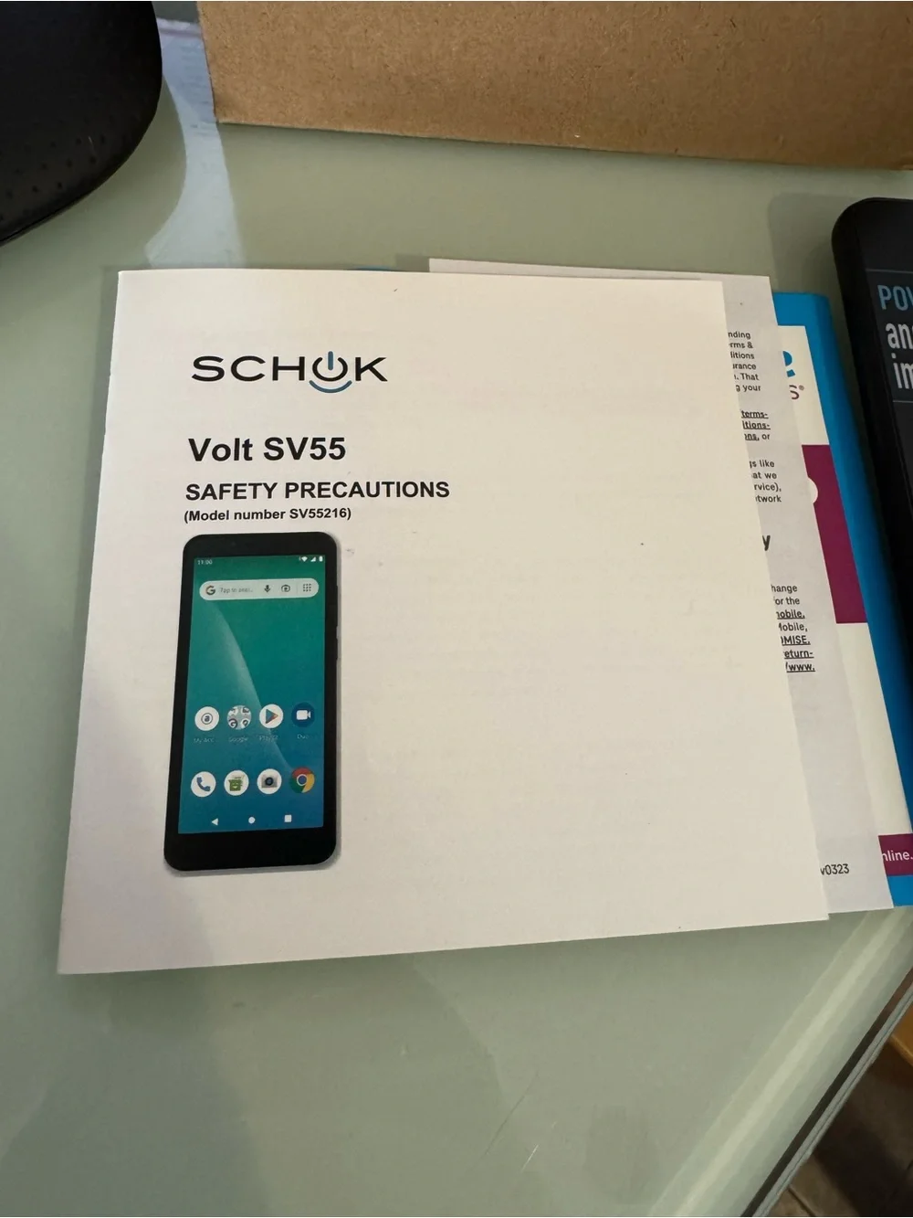 Brand New Schok Volt SV55 Smartphone Assurance Wireless